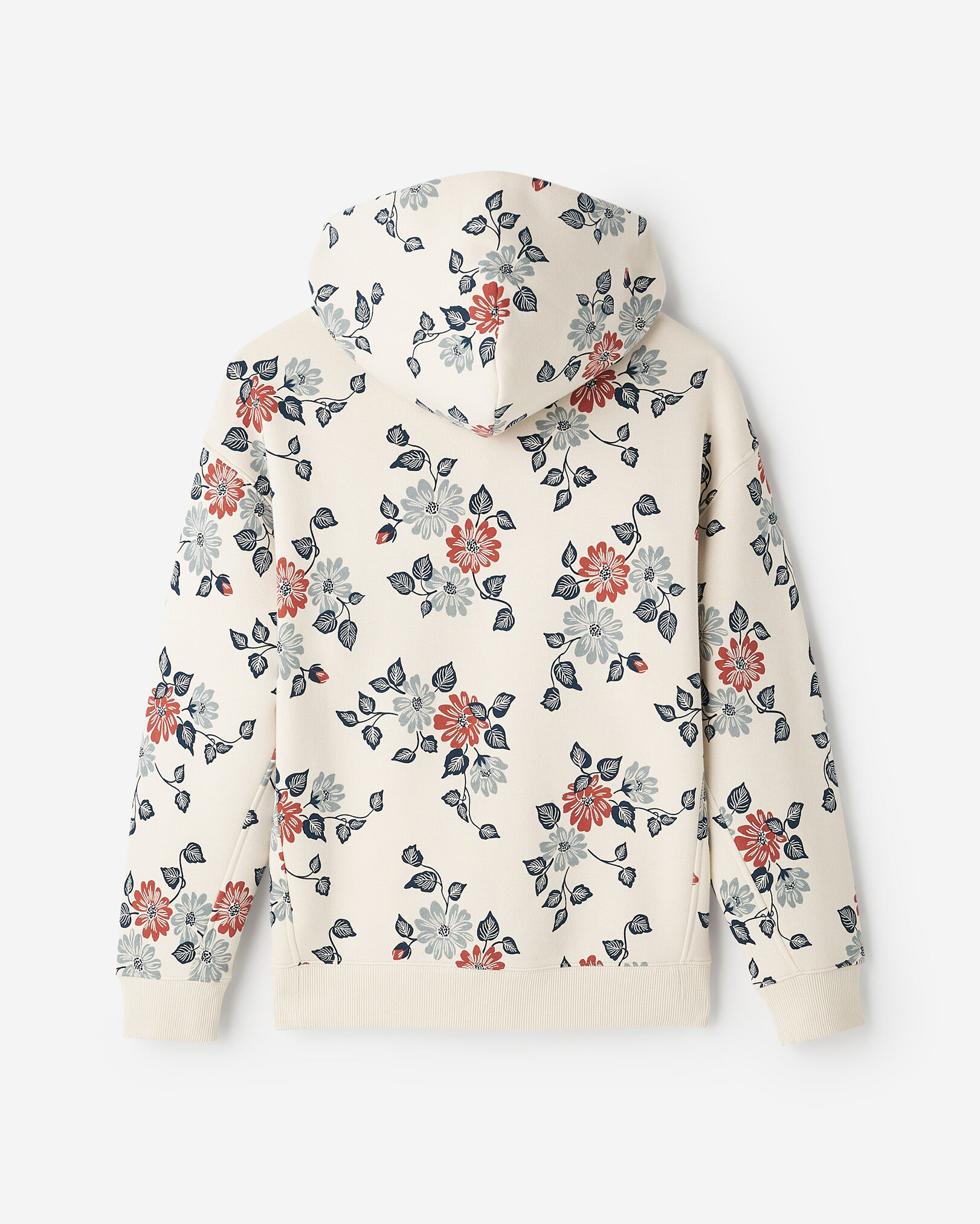Floral Print Hoodie