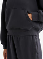 Chandail &agrave; capuchon en molleton nuage