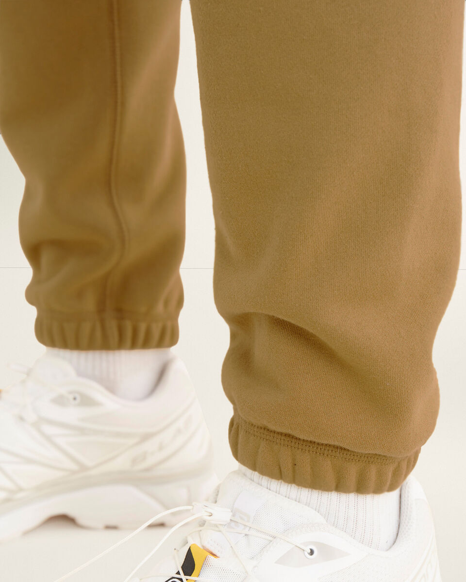 Pantalon original ajusté en molleton de coton bio