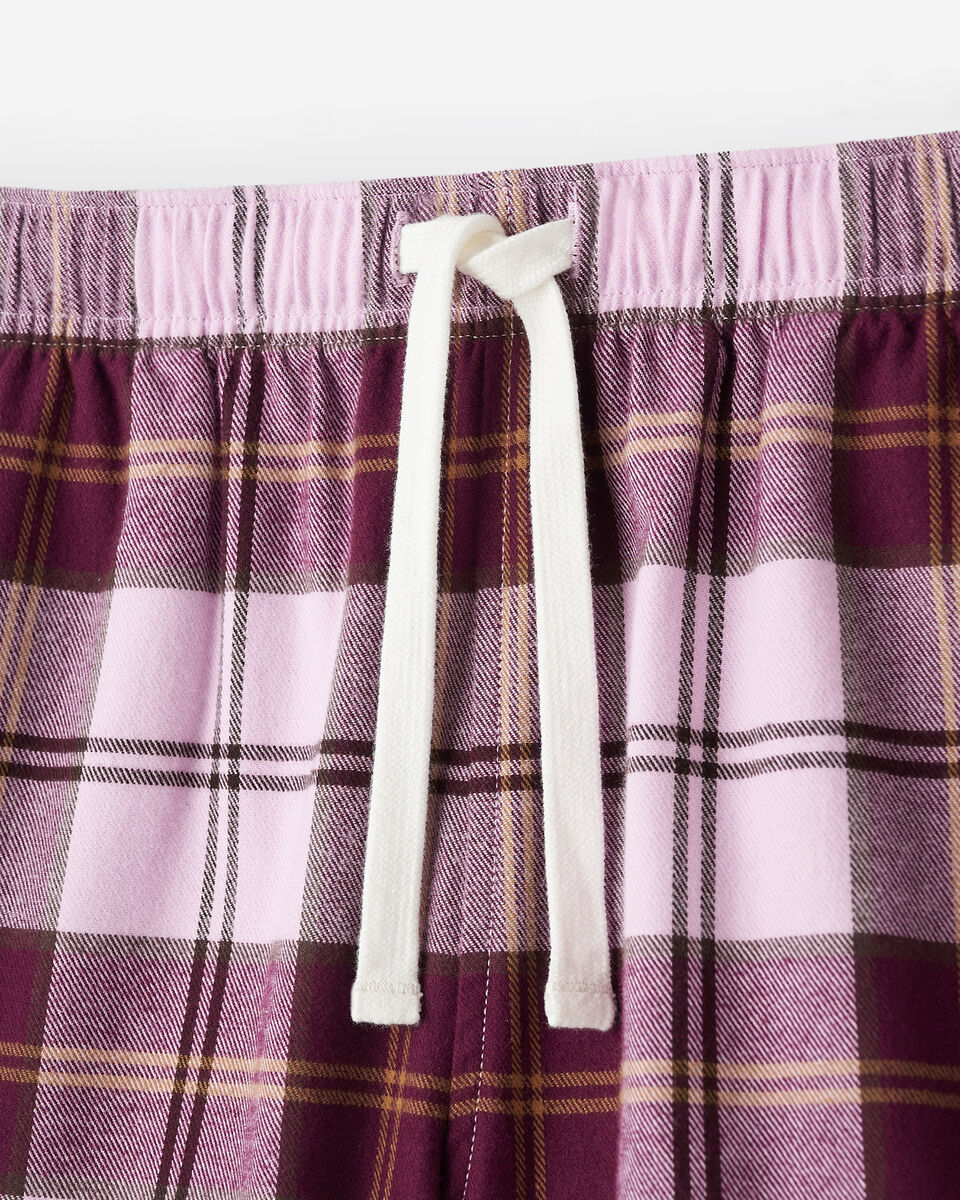 Short de pyjama &agrave; carreaux pour femme