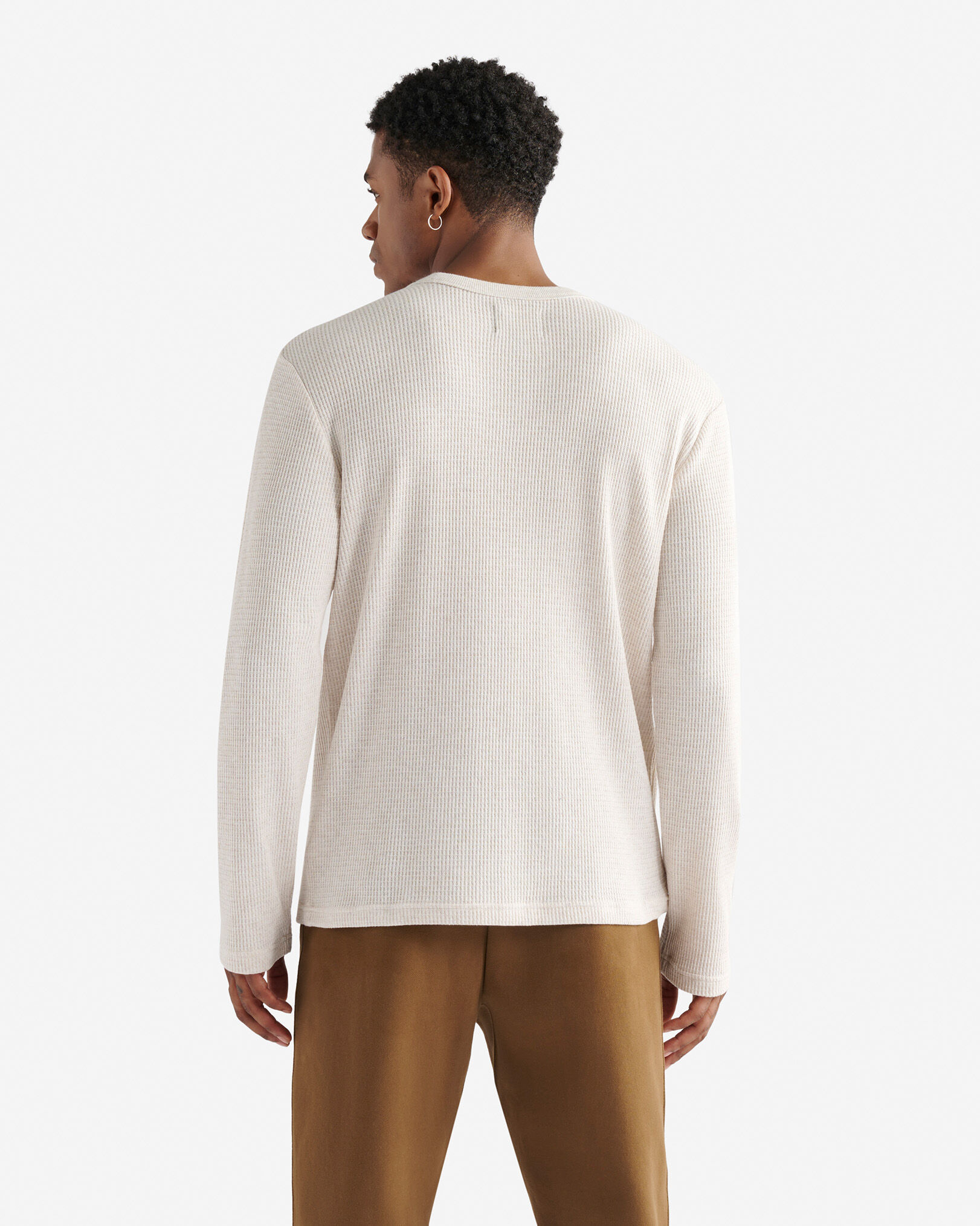 Waffle Long Sleeve Crew