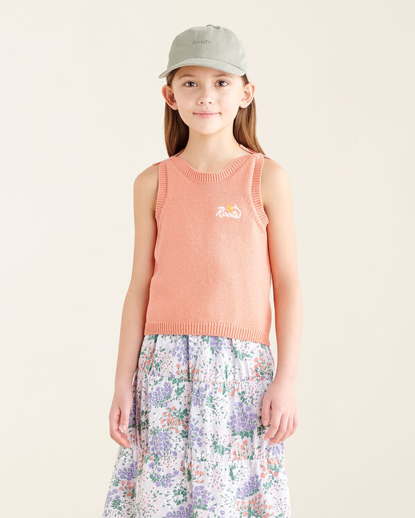 Girls Sweater Knit Tank