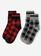 Adult Park Plaid Sock 2 Pack