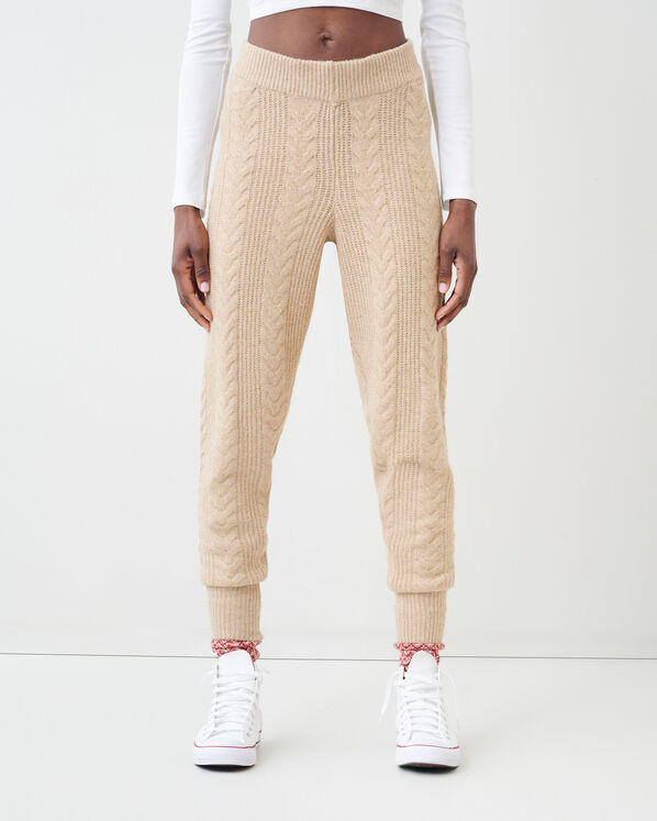 Cable Knit Jogger