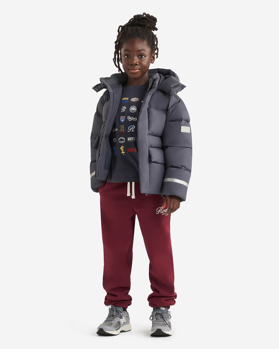 Kids Roots Down Puffer Coat