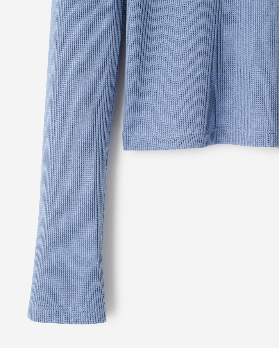 Baby Waffle Polo Top