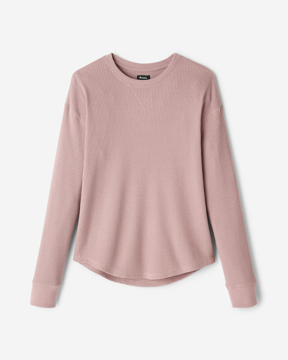Waffle Long Sleeve Top