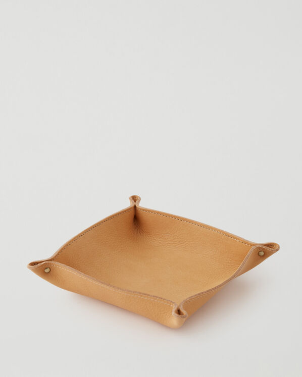 Large Leather Tray Veg