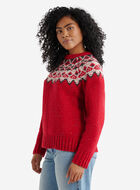 Oversized Fair Isle Sweater