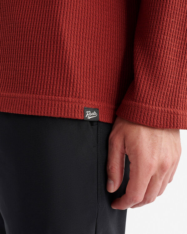 Waffle Long Sleeve Crew