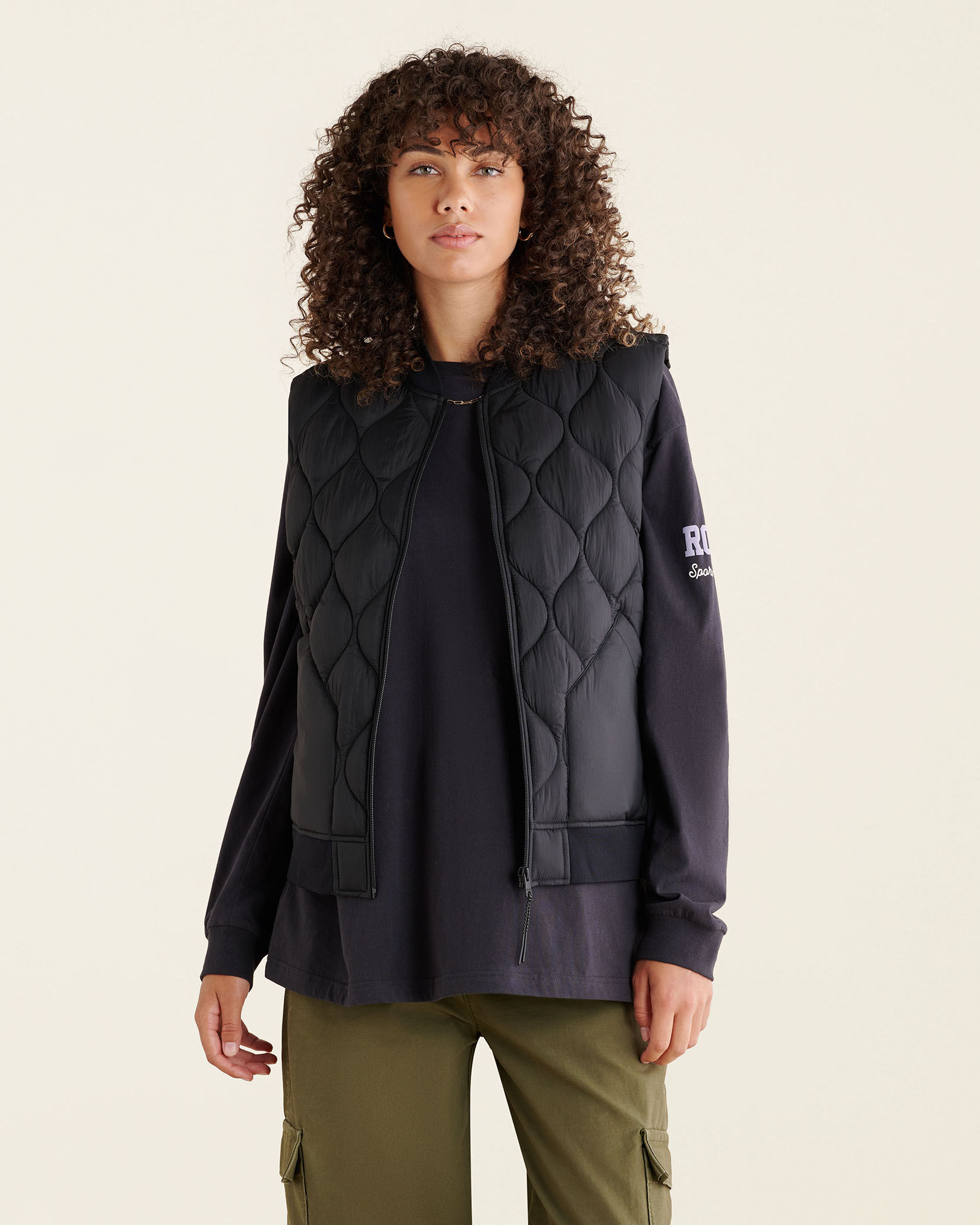 Brooks Quilted Vest Jackets Outerwear Roots
