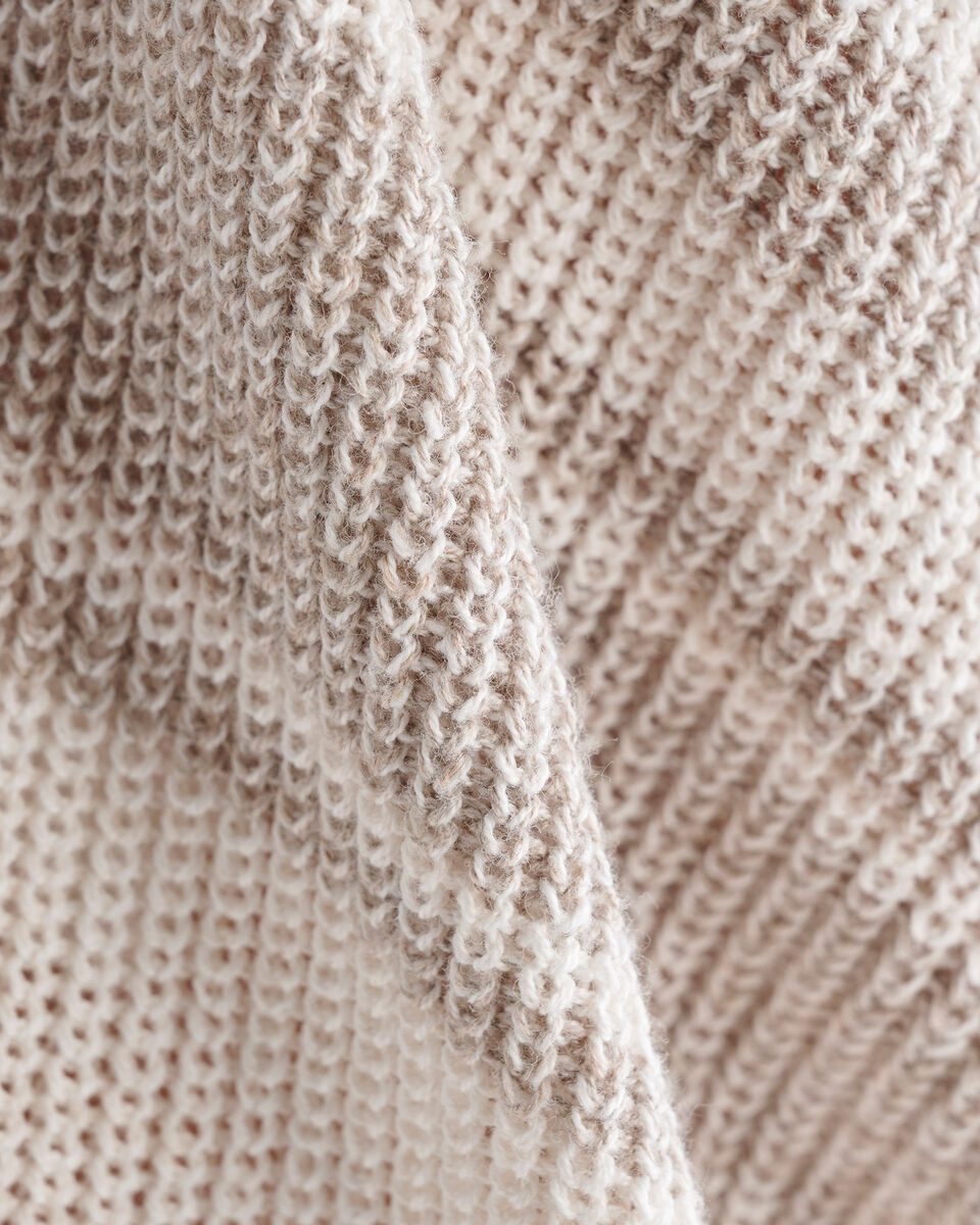 Cabin Stripe Shaker Crew Sweater