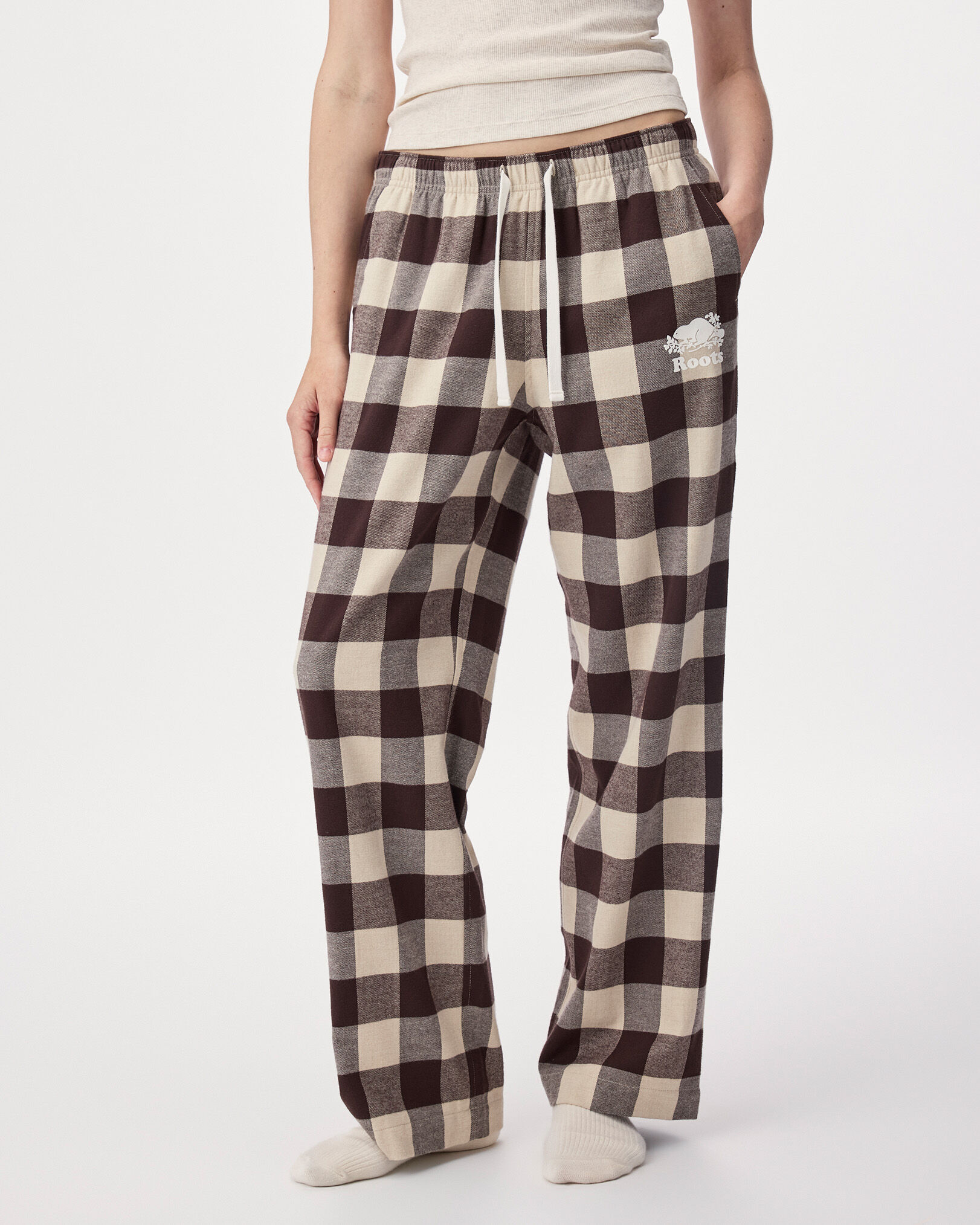 Womens Plaid Pajama Pant