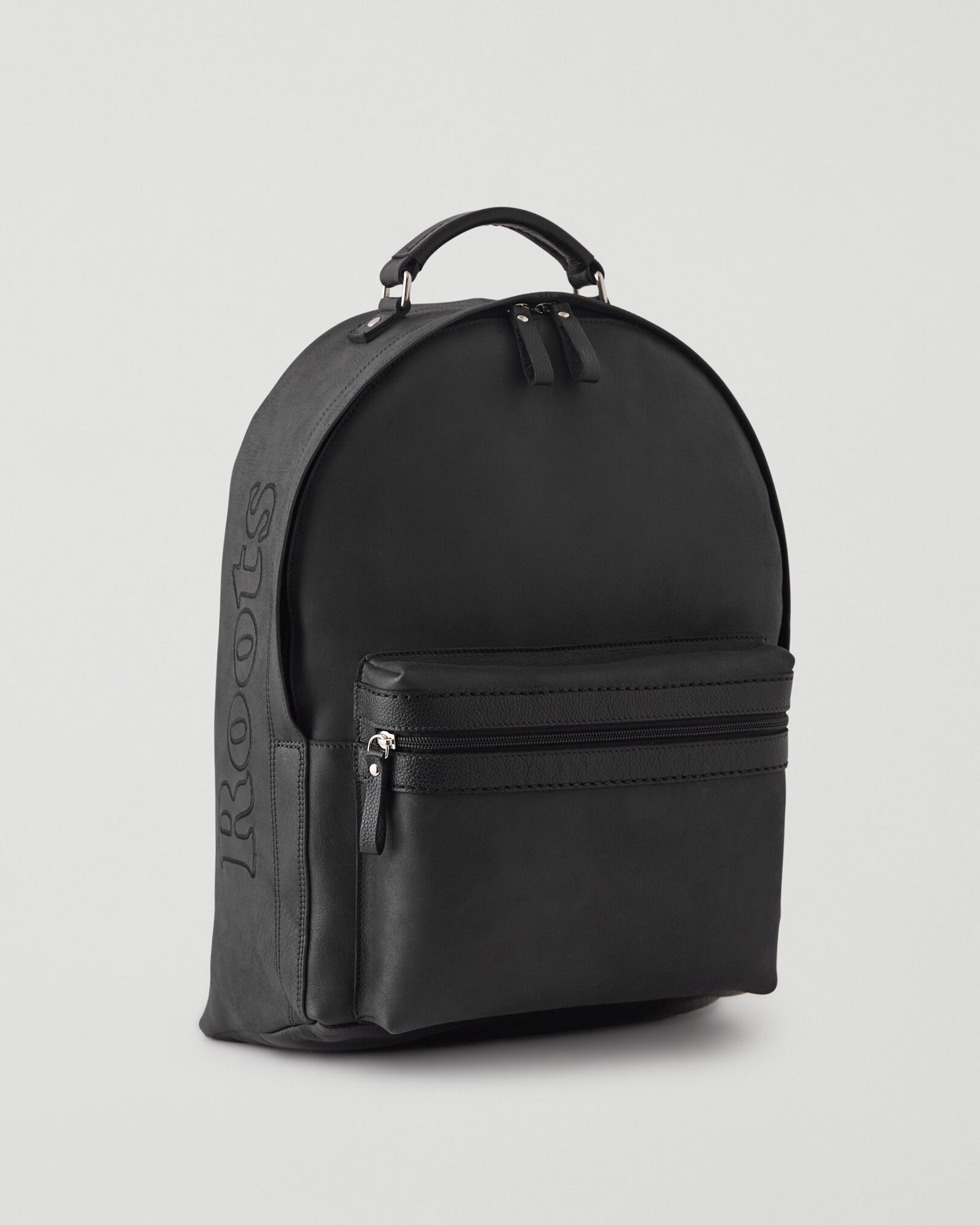 Roots black top backpack