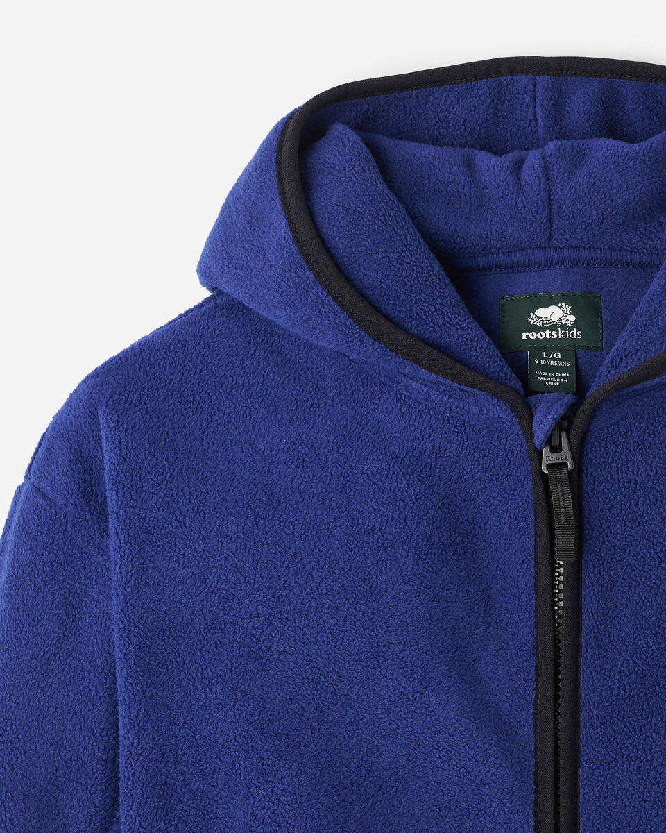 Kids Active Microfleece Full Zip Hoodie