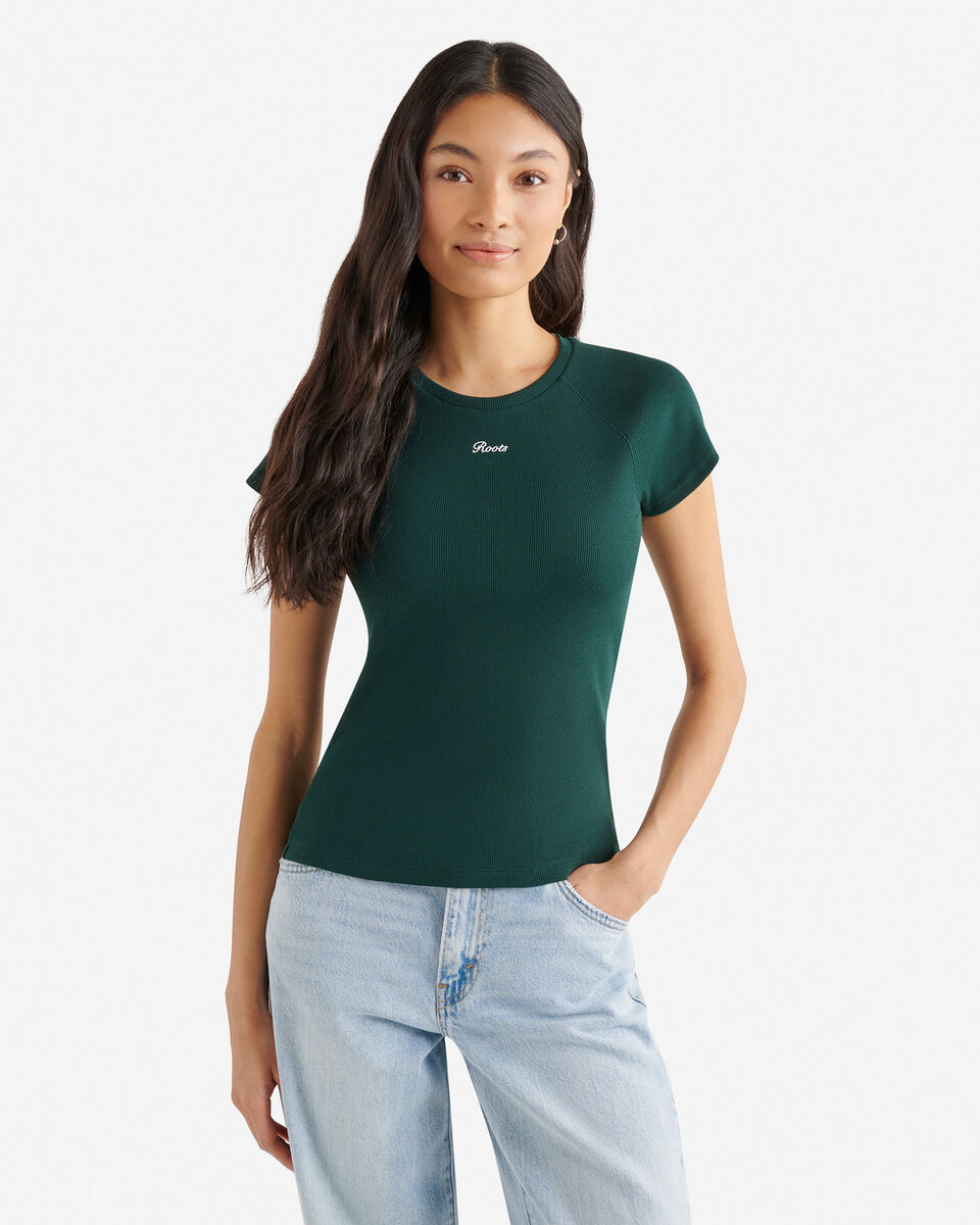 Roots Rib Short Sleeve T-Shirt