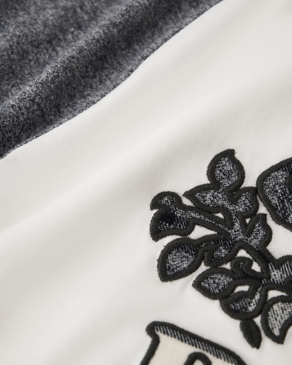T-shirt manches longues à carreaux Inglenook pour femmes