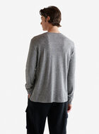 Mens Organic Cooper Beaver Long Sleeve T-shirt