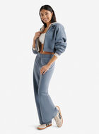 Summer Cloud Cropped Full Zip Hoodie