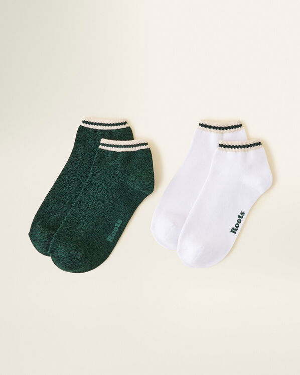 2 paires de chaussettes en coton Cabane pour adultes
