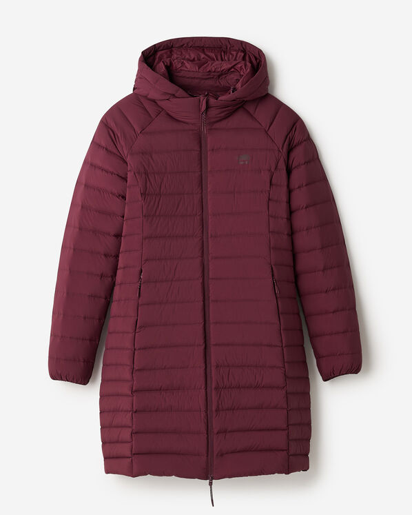 Blouson long compressible en duvet Roots