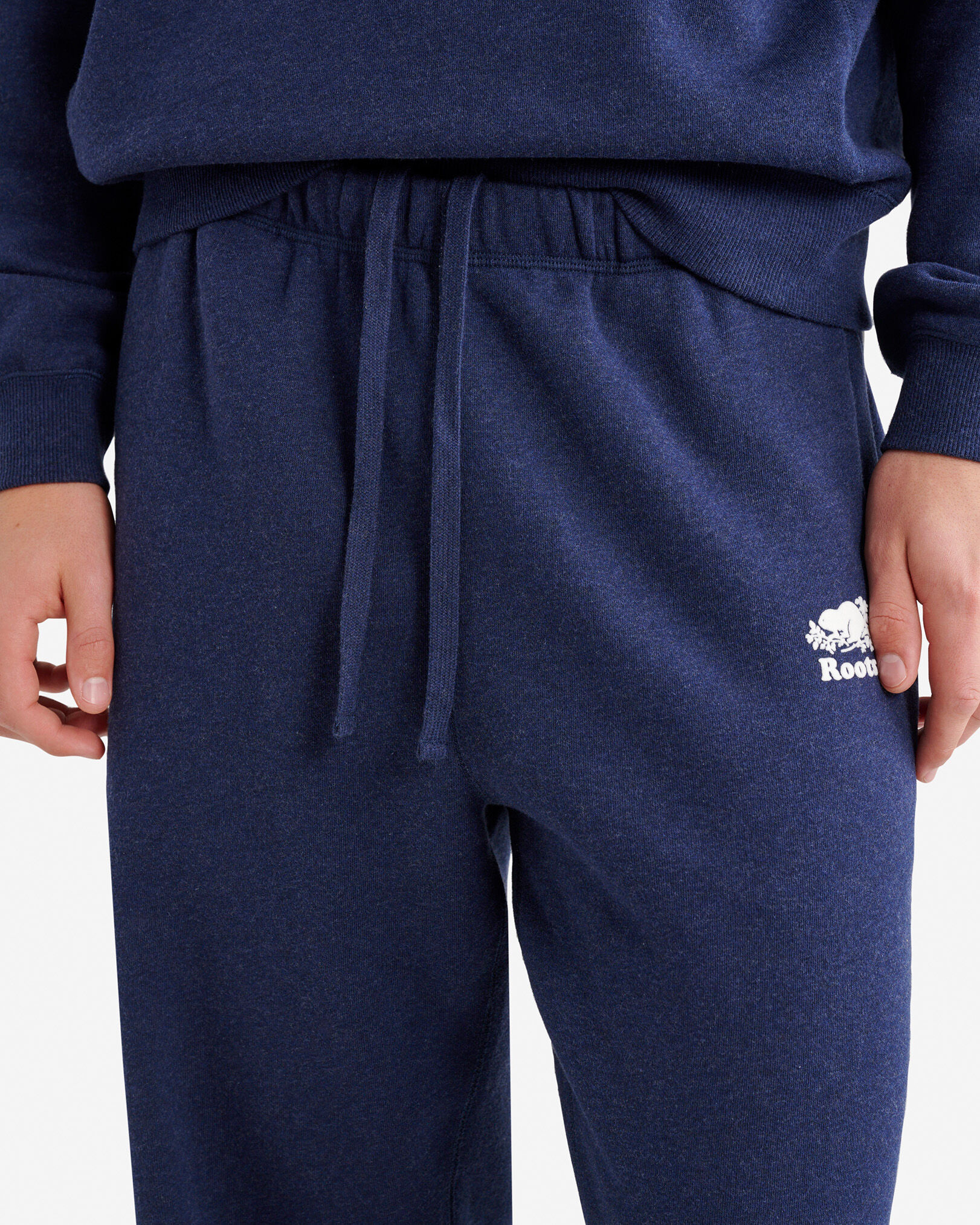 Pantalon original décontracté en molleton de coton bio