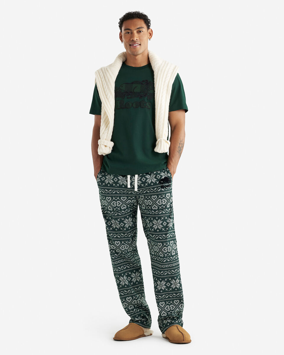 T-shirt Cooper à carreaux pour hommes