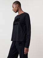 Womens Organic Cooper Beaver Long Sleeve T-shirt