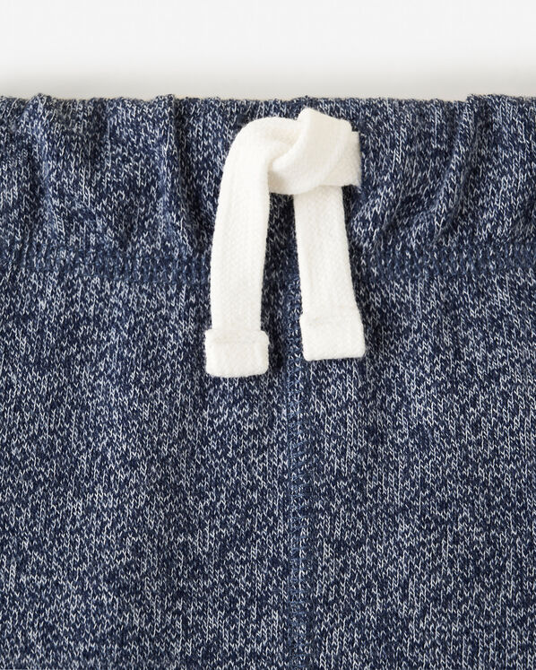 Pantalon ajust&eacute; en molleton de coton bio Park pour gar&ccedil;on