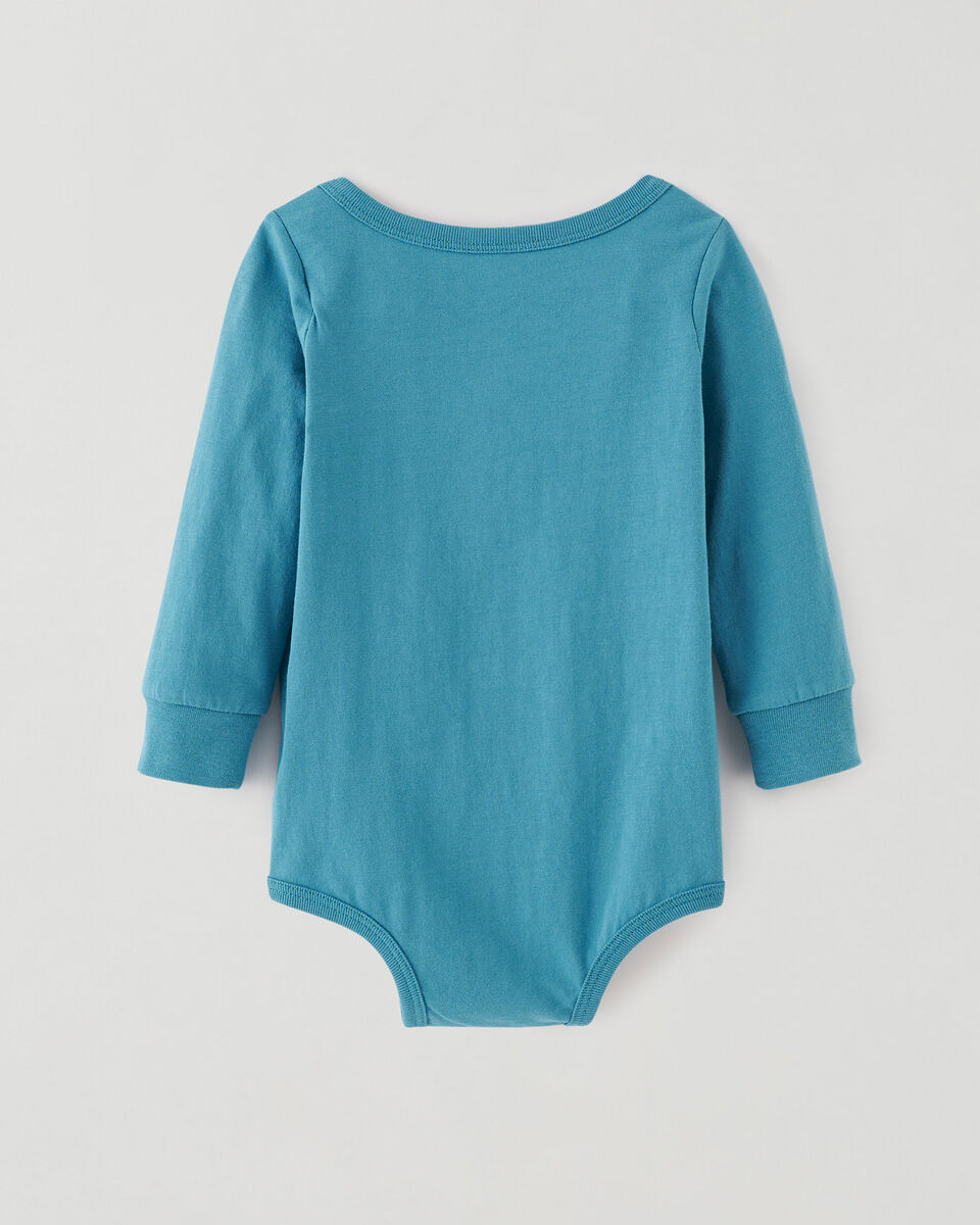 Baby Organic Cooper Beaver Bodysuit