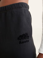 Pantalon en molleton de coton bio à taille haute Cooper