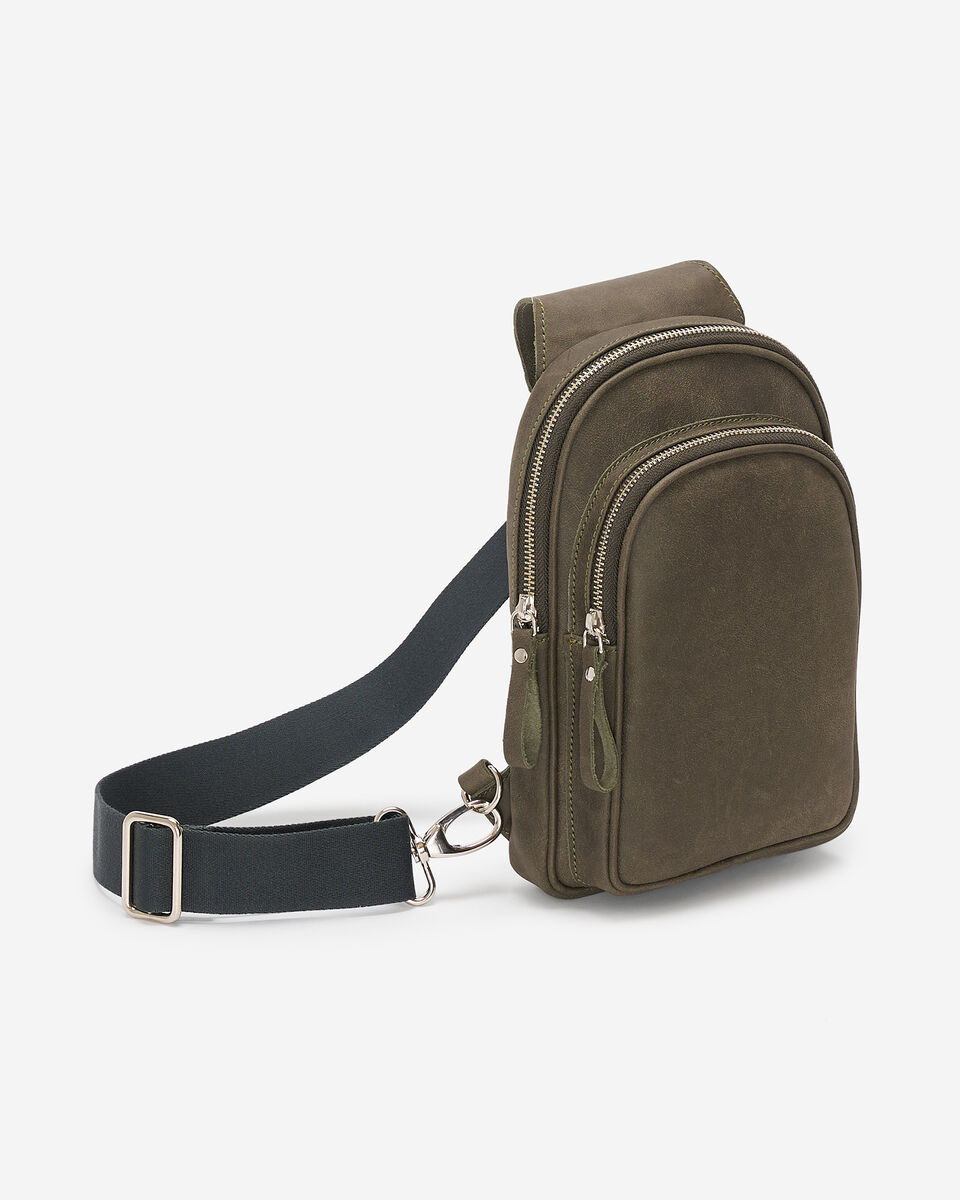Sac à bandoulière Trinité en cuir Tribe