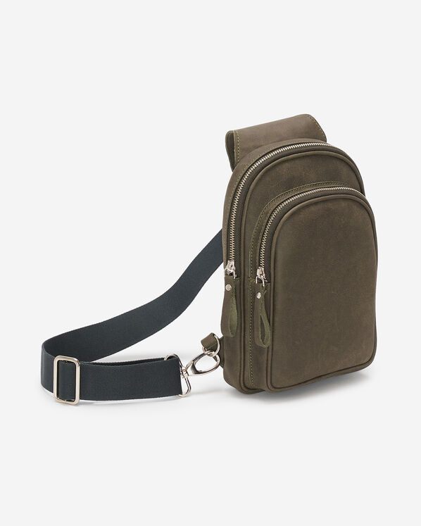 Sac à bandoulière Trinité en cuir Tribe Sac à bandoulière Trinité en cuir Tribe