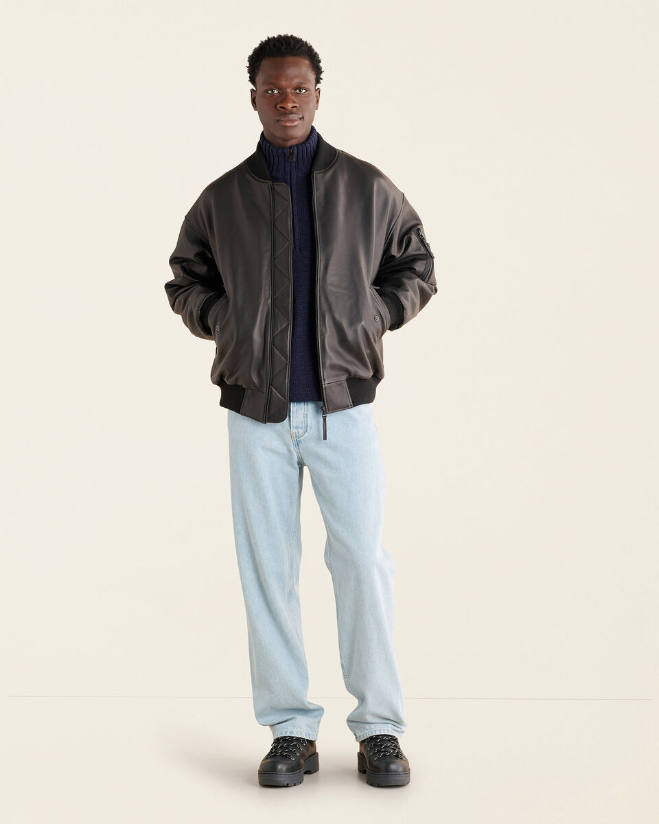 Robson Relaxed Half Zip Stein Sweater