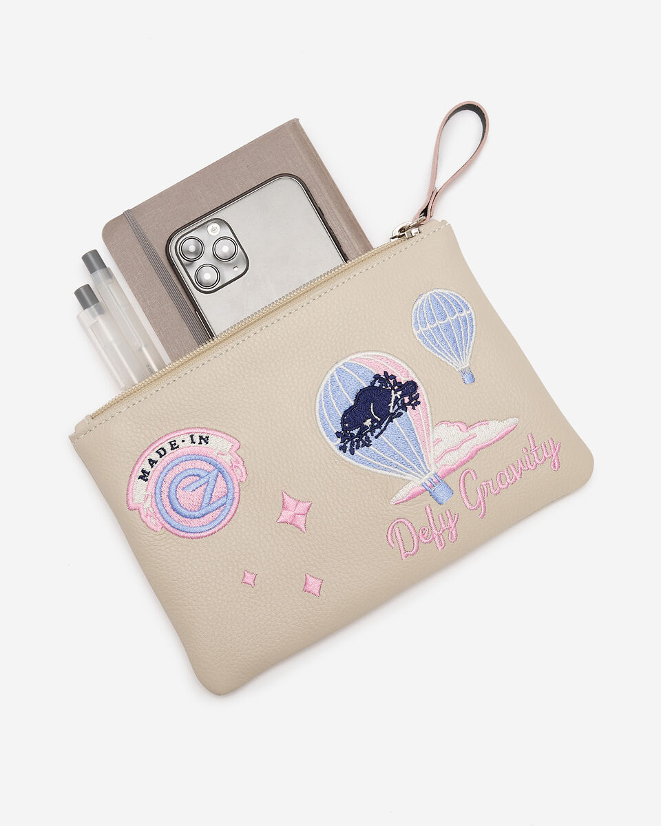 Grande pochette à glissière Roots X Wicked