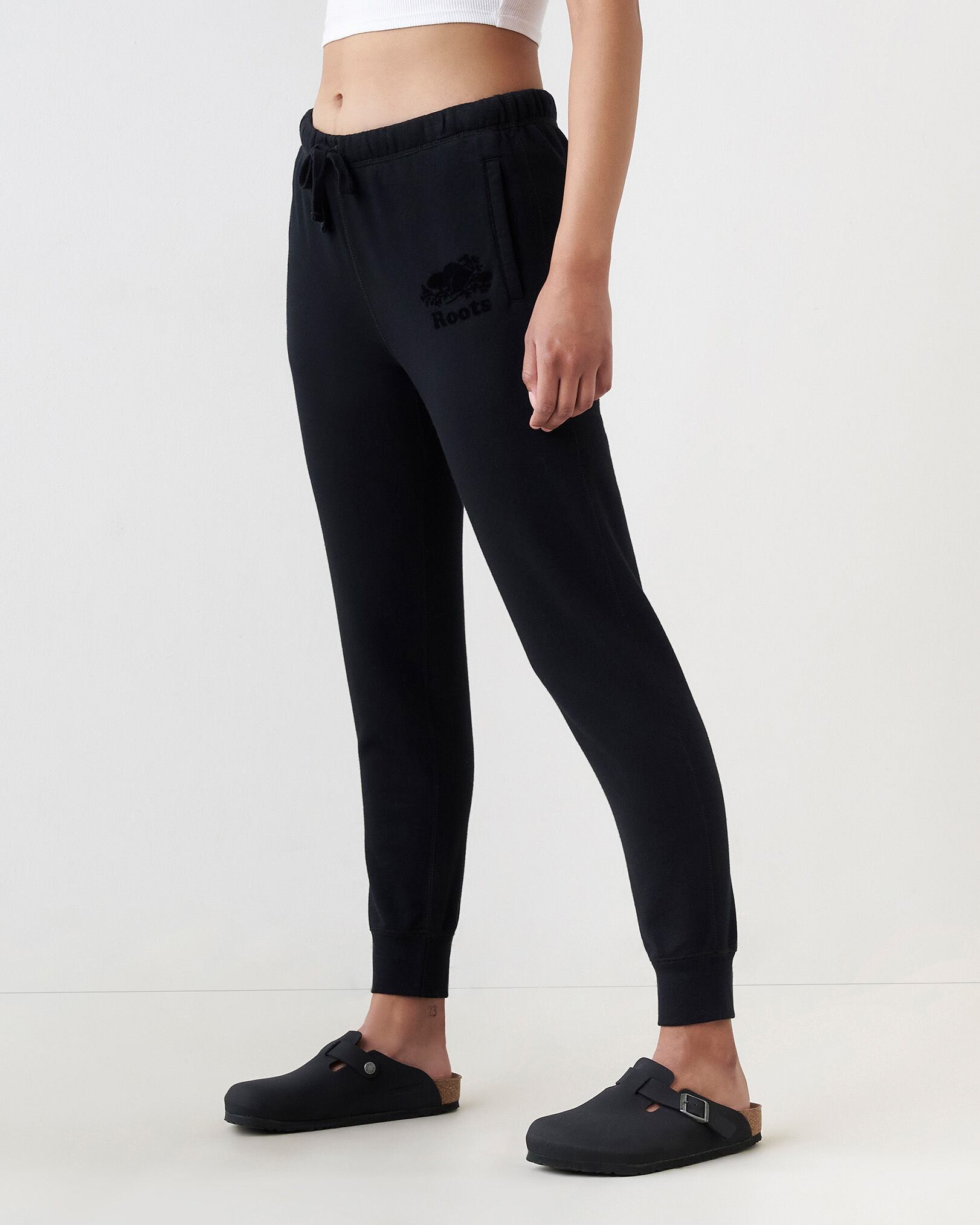 Roots slim discount fit sweatpants