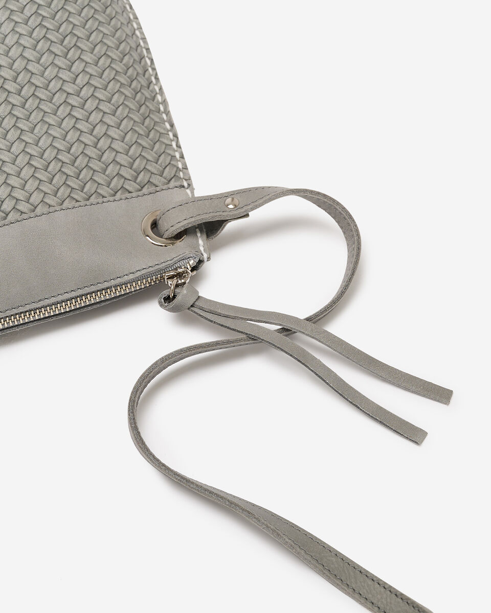 Sac Edie en cuir tress&eacute;
