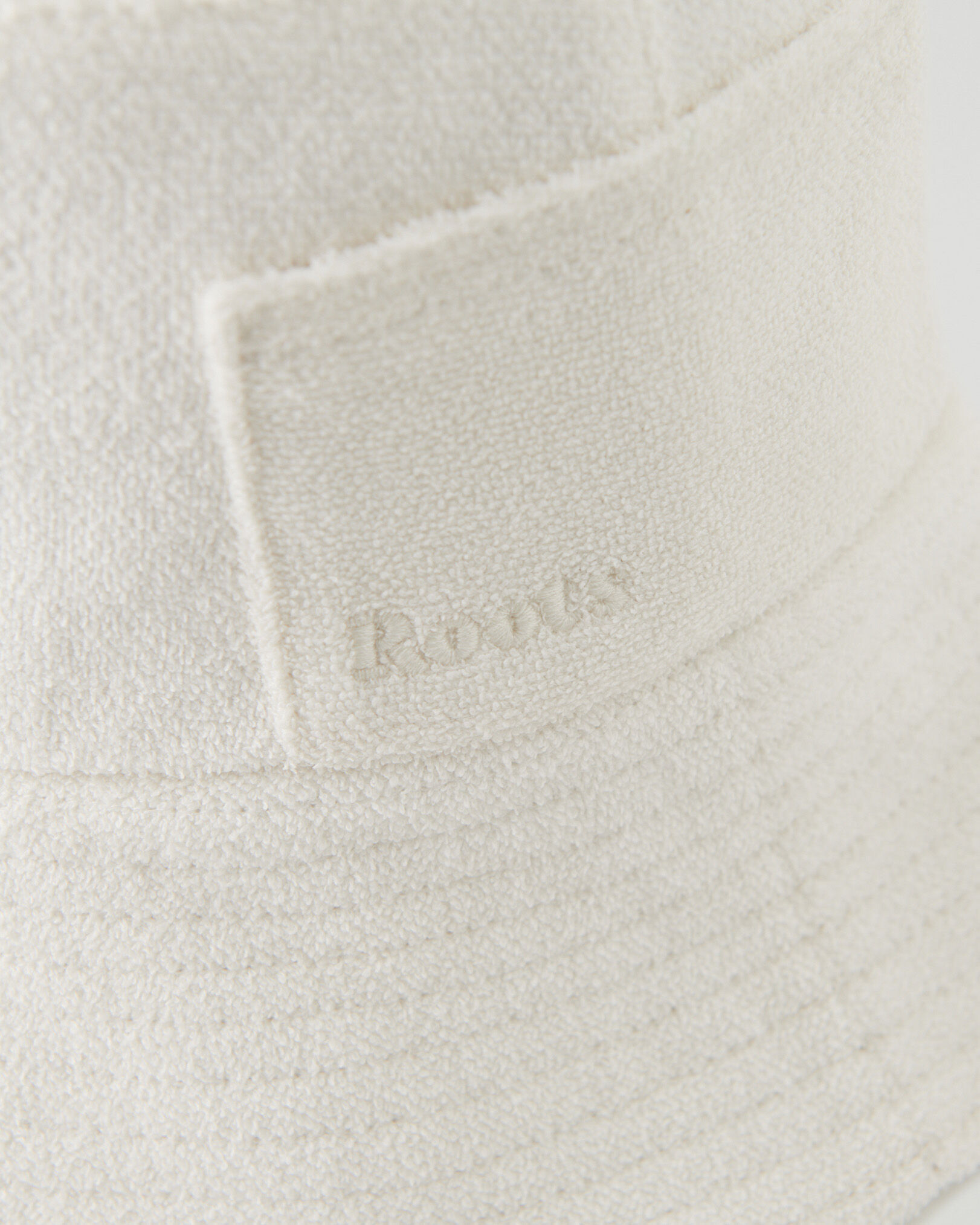 White terry cloth sale bucket hat