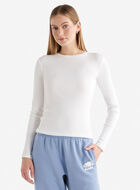 Roam Rib Fitted Long Sleeve Top