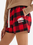 Womens Plaid Pajama Short