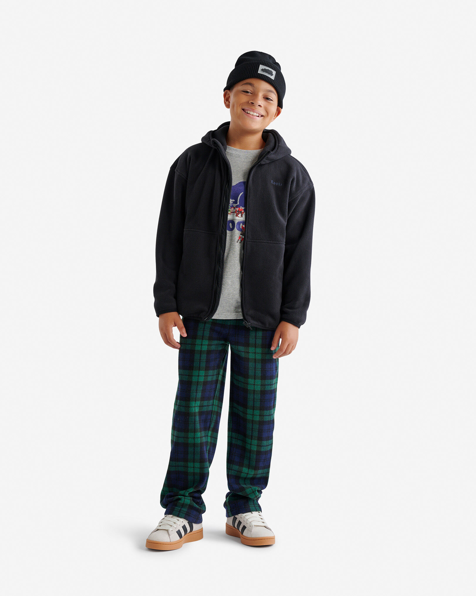 Kids Microfleece Zip Hoodie