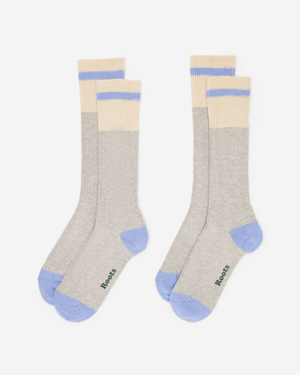 Adult Cotton Cabin Pop Sock 2 Pack