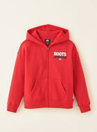 Chandail à capuchon à glissière Roots Athletics pour enfants