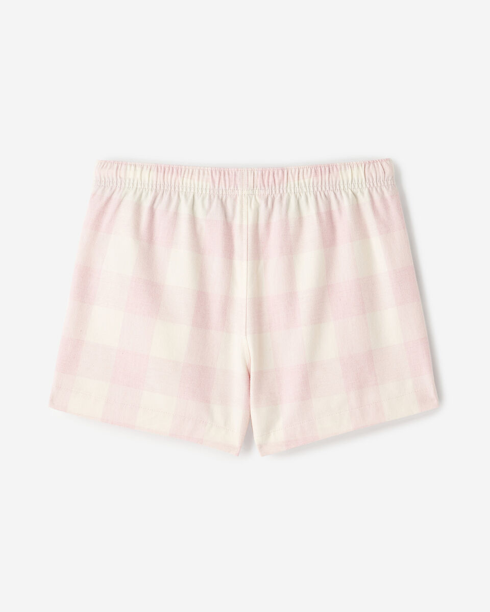 Womens Plaid Pajama Short