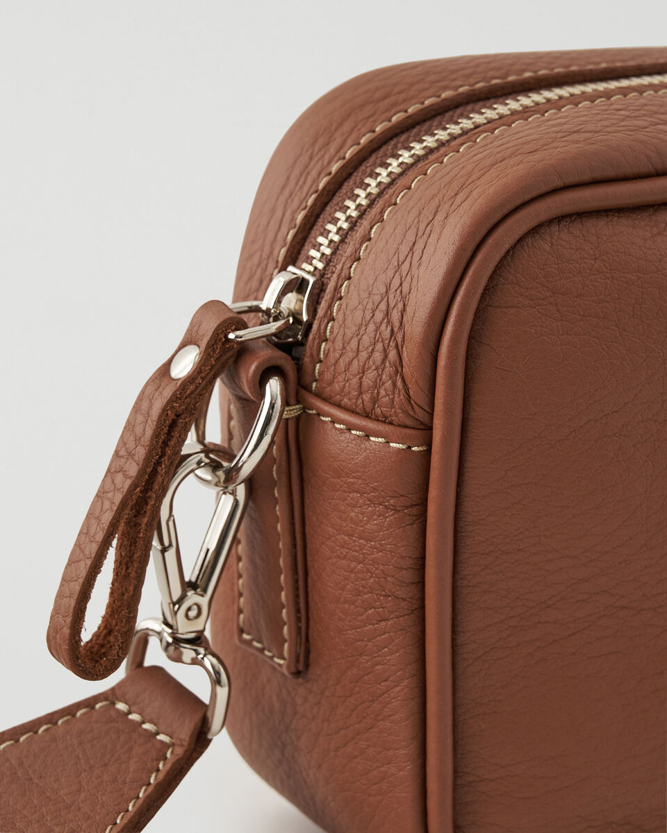 Petit sac à bandoulière Liberté en cuir Nuage