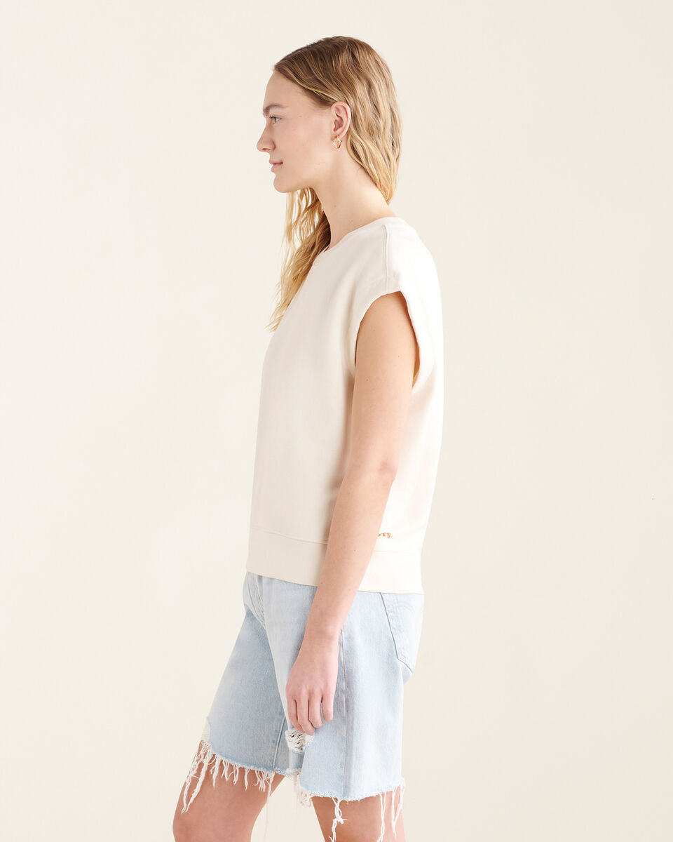 Undyed Muscle  Crew Sweatshirt
