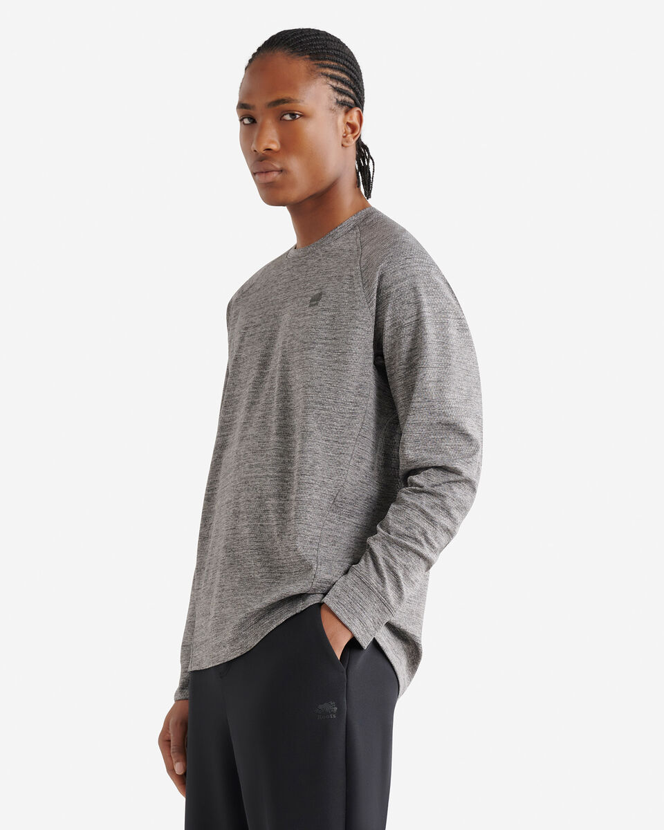 Active Textured Long Sleeve Top