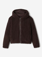 Manteau &agrave; capuchon et glissi&egrave;re en mouton molletonn&eacute; Creekside