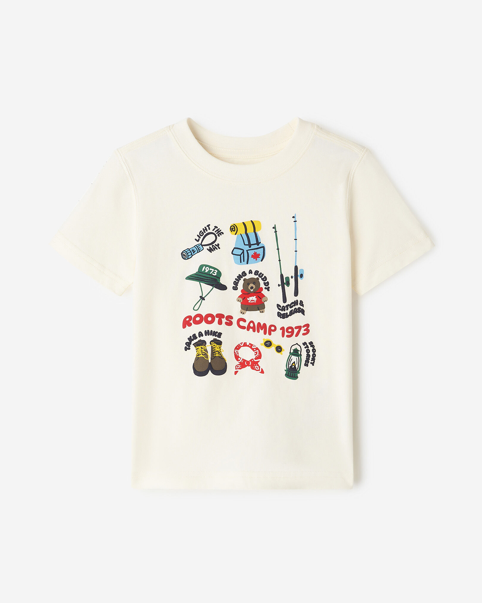 Toddler Glow The Dark Camp T-Shirt