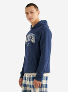 Plaid Applique Hoodie